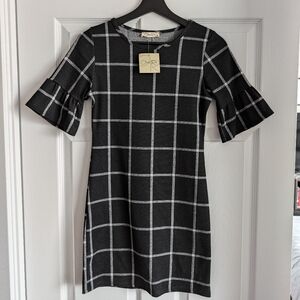 NWT Olivia Rae Plaid Dress